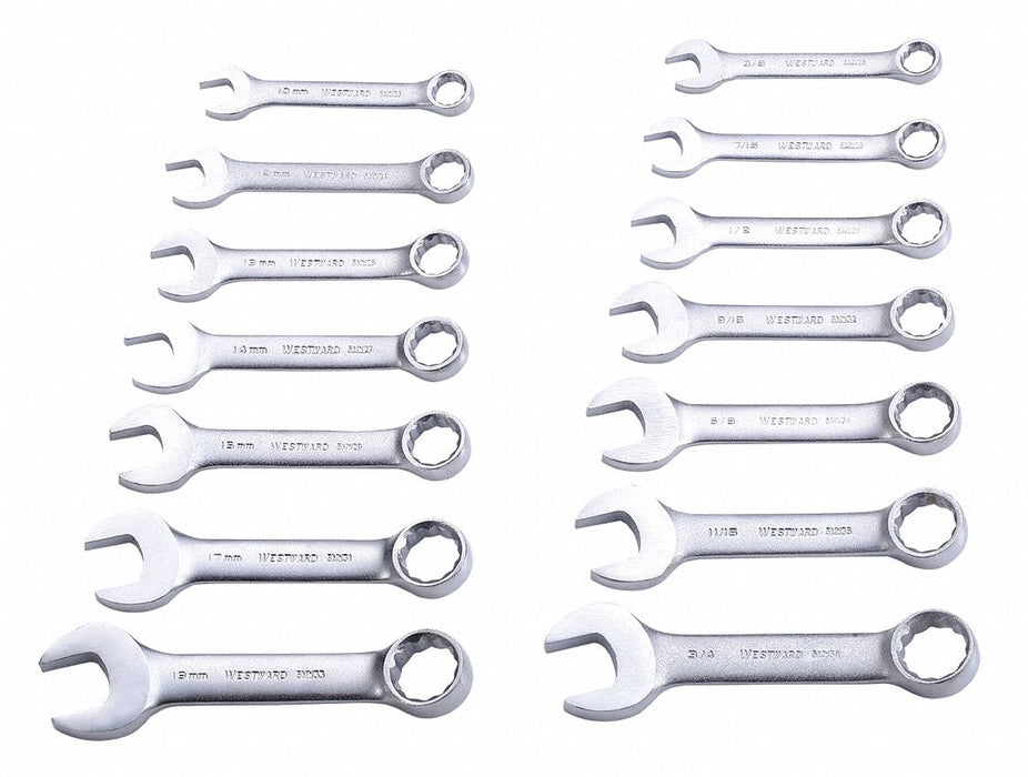 Combo Wrench St Steel Satin Offset