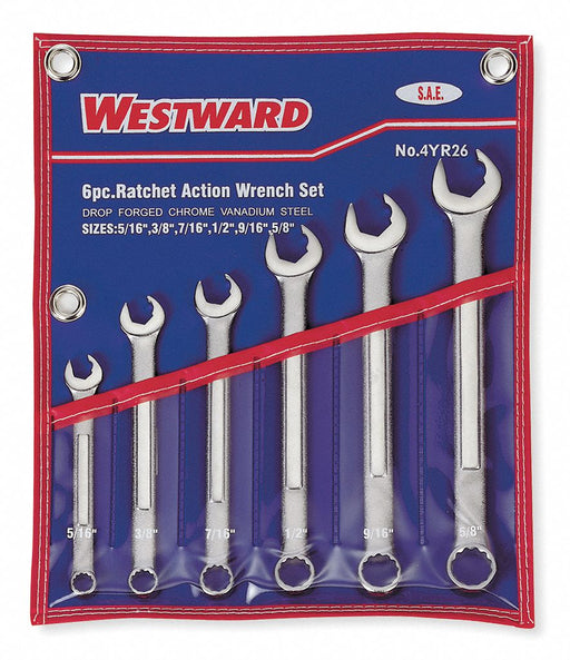 Combo Wrench St CV Steel Satin Offset