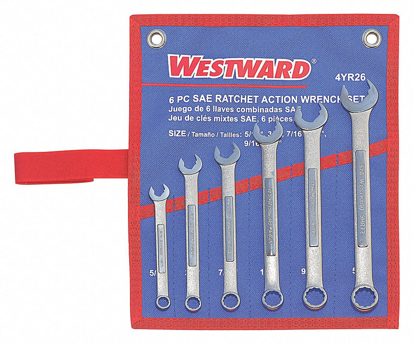 Combo Wrench St CV Steel Satin Offset