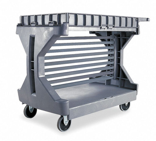 Bin Rail Accessory Kit Gray Steel