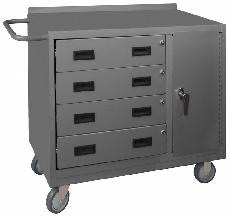 Mobile Cabinet Bench Steel 36 W 18 D