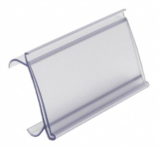 LabelHolder 3inL 1.25inW Clear PK25