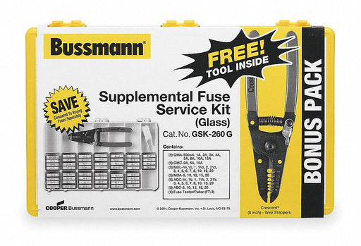 Fuse Kit Glass 260 Cyl Ceramic Glass