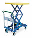 Scissor Lift Cart 770 lb Steel Fixed
