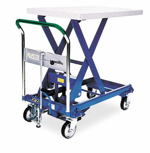 Scissor Lift Cart 1760 lb Steel Fixed