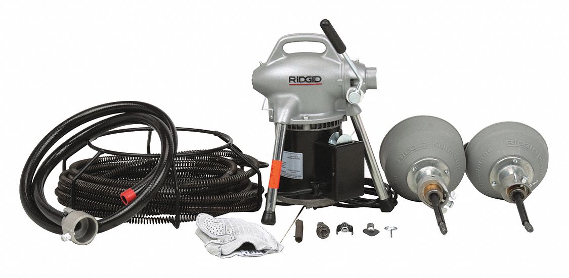 Sectional Drain Cleaning Machine 4 A