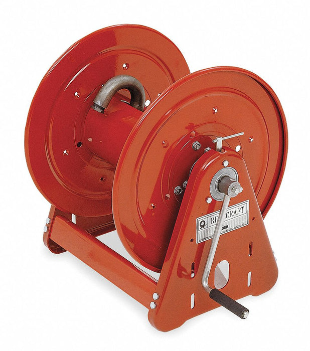 Hand Crank Hose Reel 200 ft 1/2 ID Red
