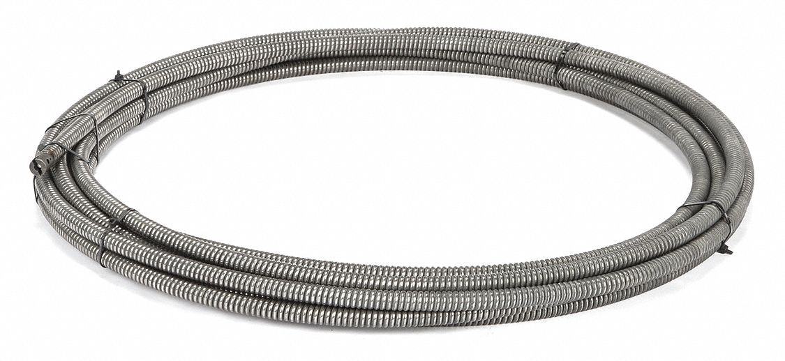 Drain Cleaning Cable 3/4 in Dia 50 ft L