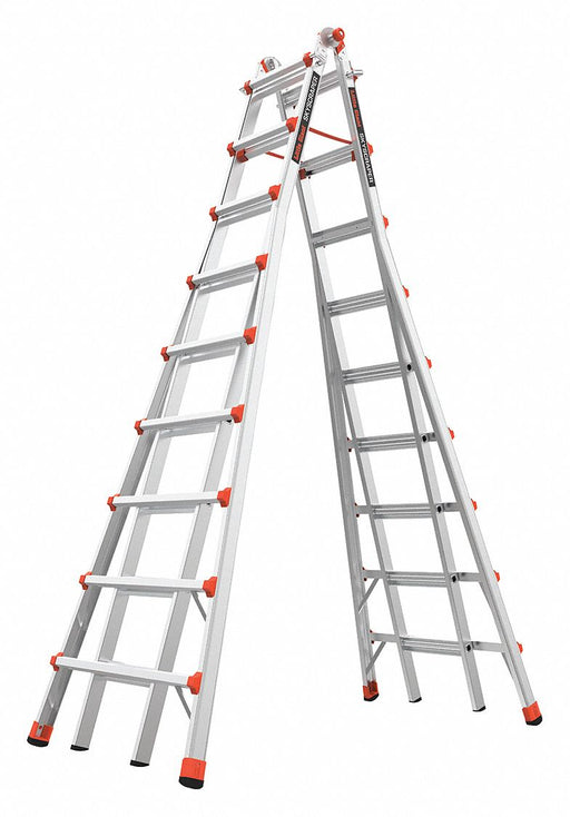 Telescoping Step Ladder 17ft IA Aluminum