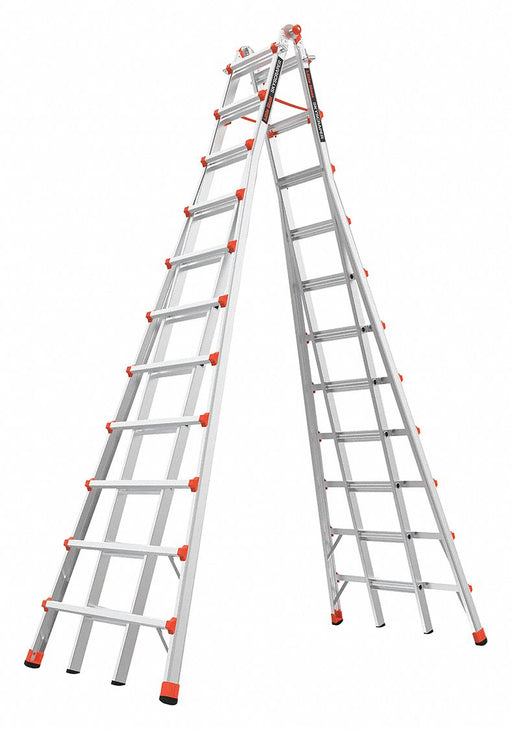 Telescoping Step Ladder 21 ft IA Alum