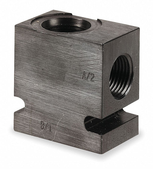 Valve Base #6 Steel Two Positions