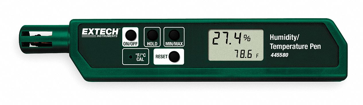 Temp/Humdty Mtr 10 to 90 per Rel Hum Rng