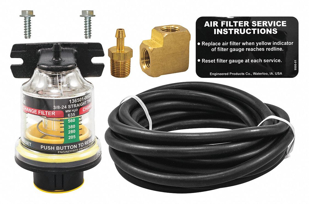 Air Filter Restriction Gauge