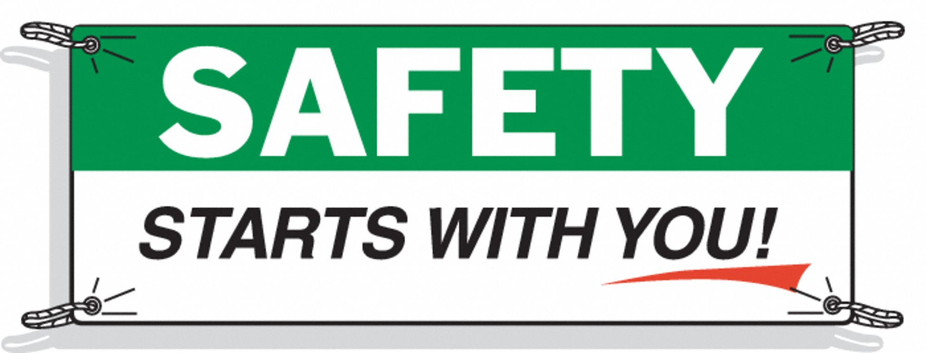 Banner 48 in x 120 in Polyethylene