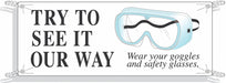 Banner 48 in x 120 in Polyethylene