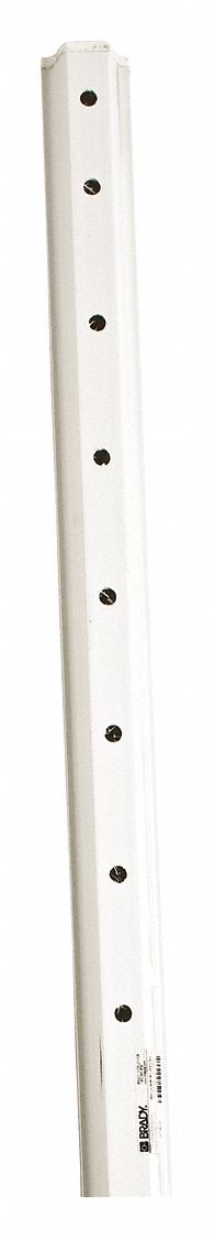 Sign Post White 8 ft L
