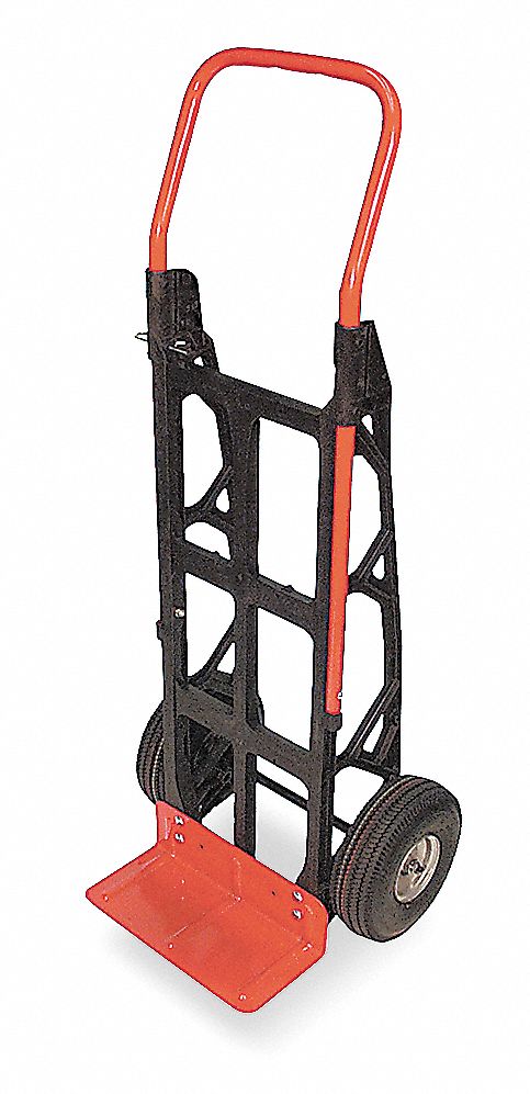 Hand Truck 600 lb 50 x21 x18 Black