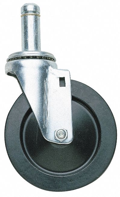 Stem Caster 5 dia Rubber 200lb