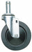 Stem Caster 5 dia Rubber 200lb