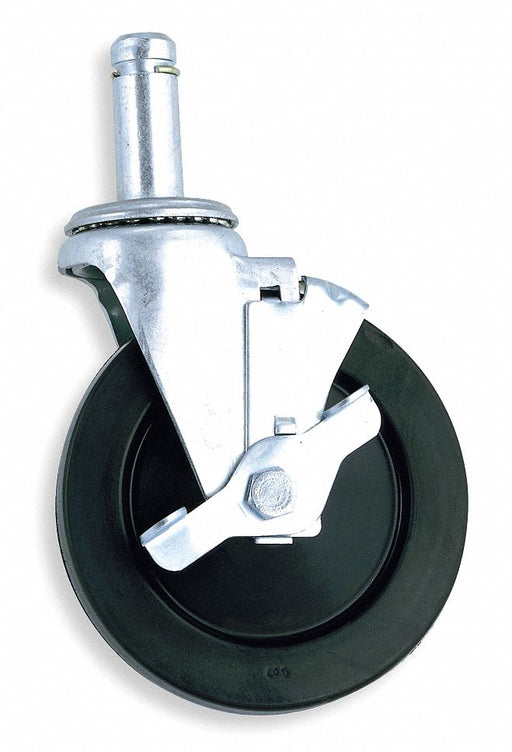 Stem Caster 5 dia Rubber 200lb