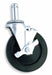 Stem Caster 5 dia Rubber 200lb