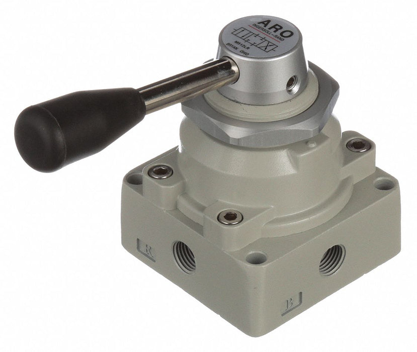 Manual Air Control Valve Lever Black