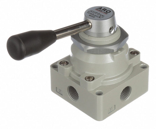 Manual Air Control Valve Lever Black