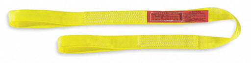Web Sling Flat Eye 20 ft L 6 600 lb Cap.