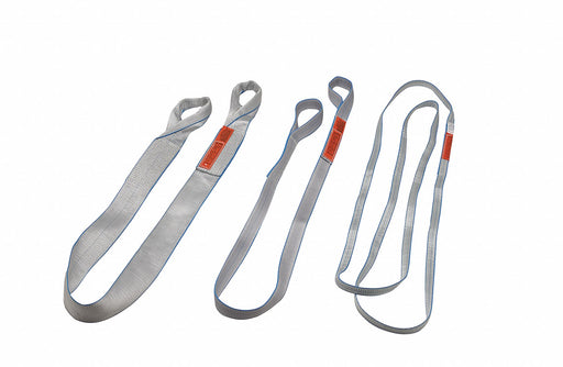 Web Sling Flat Eye 15 ft L 6 400 lb Cap.