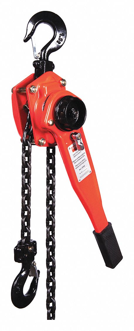 K9272 Lever Chain Hoist 3000 lb Lift 20 ft.