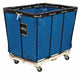 D0826 Knock Down Basket Truck 12 Bu Blue Vinyl