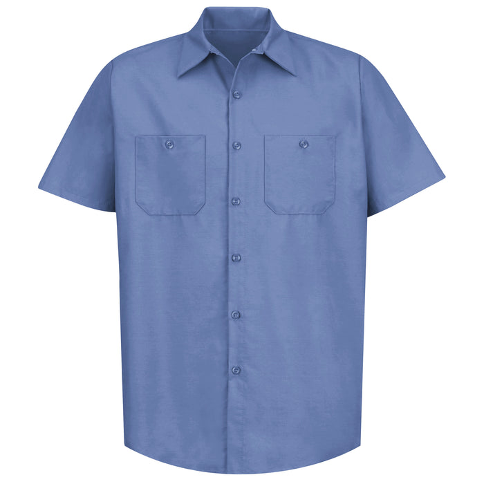 Men's Short Sleeve Industrial Work Shirt