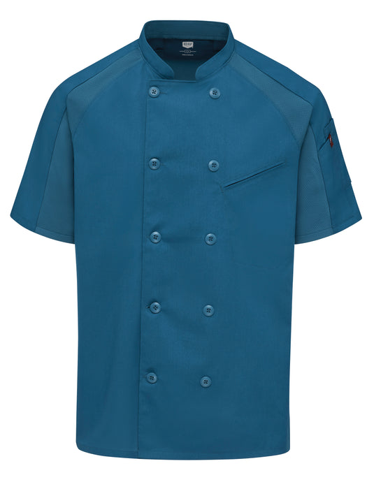 Men's Airflow Raglan Chef Coat with OilBlok