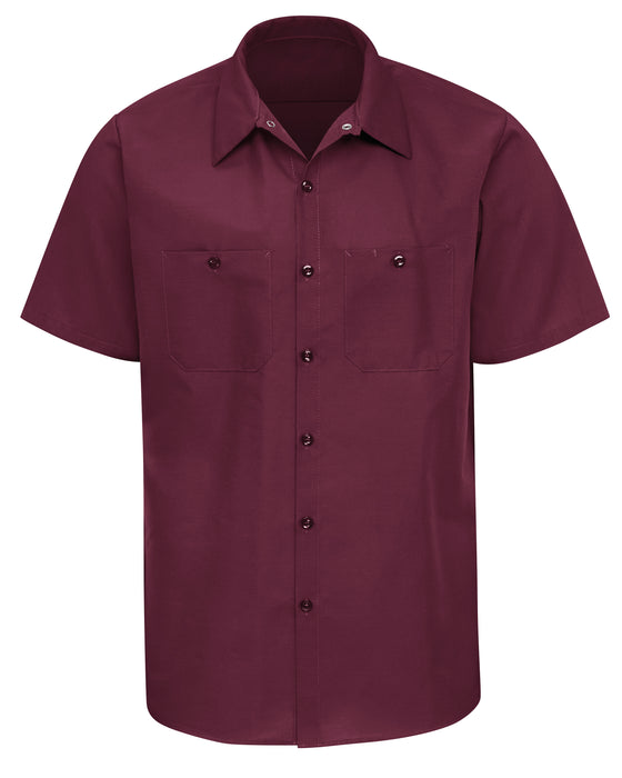 Men's Short Sleeve Industrial Work Shirt