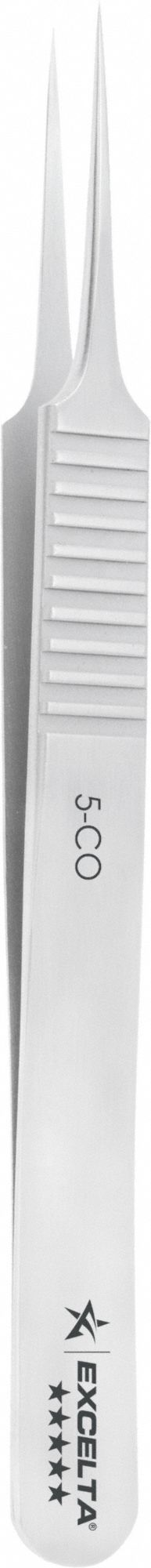 Tweezers Cobalt 4 1/4 L Straight Point