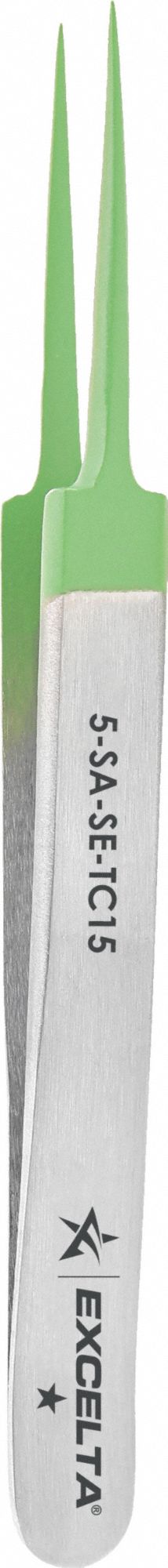 Tweezers SS 4 1/4 L Straight Point