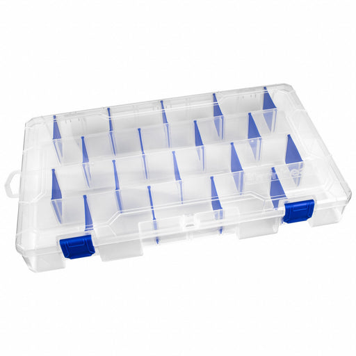 CompartmentBox 9inW 14.125inL Clear