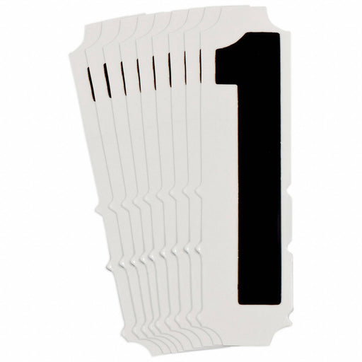 NumberLabel 1-3/4inH 1/2inW PK10