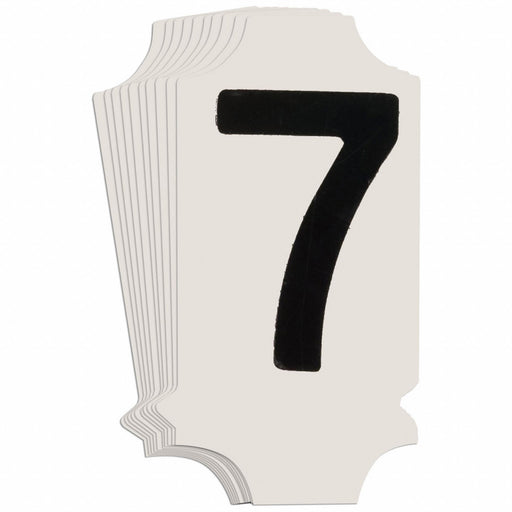 NumberLabel 1-3/4inH 7/8inW PK10