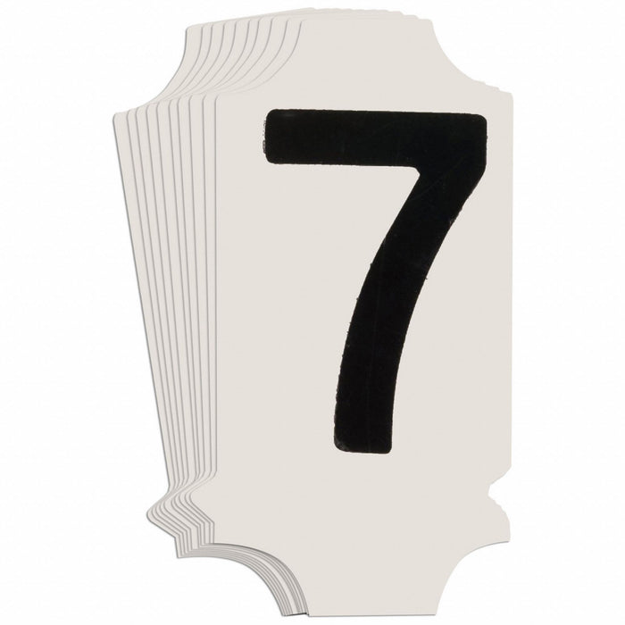 NumberLabel 1-3/4inH 7/8inW PK10