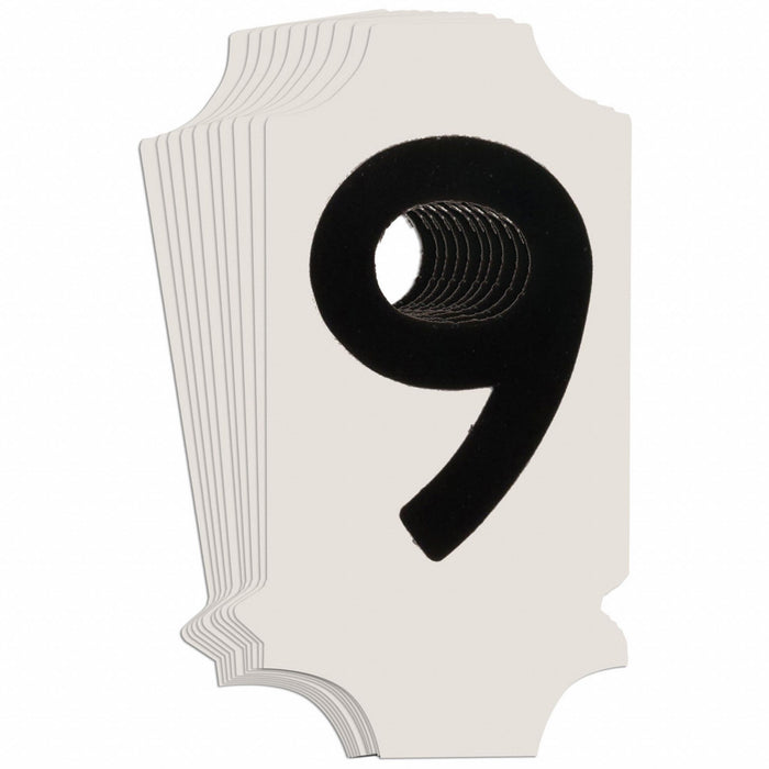 NumberLabel 1-3/4inH 7/8inW PK10
