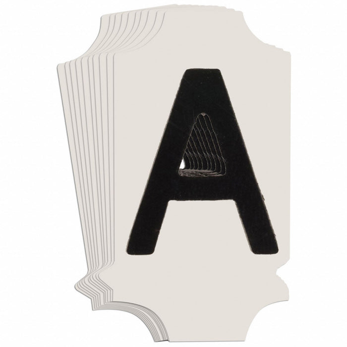 LetterLabel Polyester 1-3/4inH 1inW PK10
