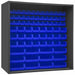 Bin Cabinet Louvered 72 H 72 W 24 D