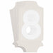 NumberLabel 1-3/4inH 7/8inW PK10
