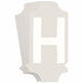 LetterLabel 1-3/4inH 7/8inW PK10