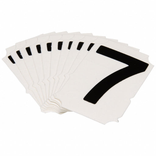 NumberLabel Polyester 2inH 1-5/8inW PK10