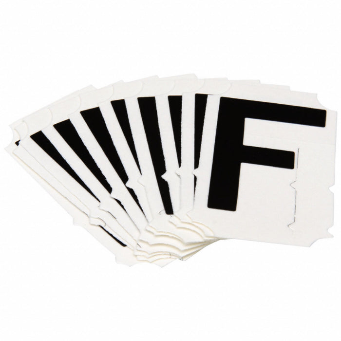 LetterLabel Polyester 2inH 1-1/2inW PK10