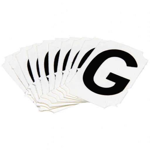 LetterLabel Polyester 2inH 1-5/8inW PK10