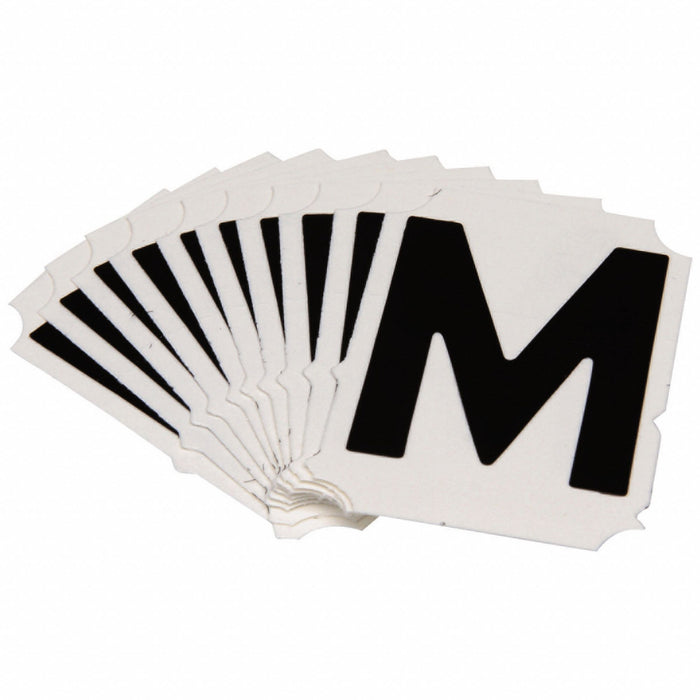 LetterLabel Polyester 2inH 1-7/8inW PK10