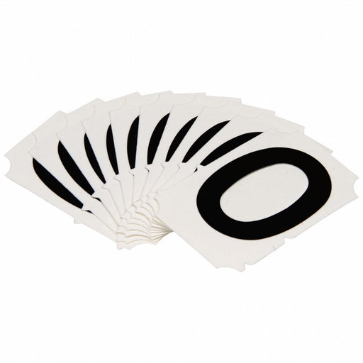 LetterLabel Polyester 2inH 1-3/4inW PK10